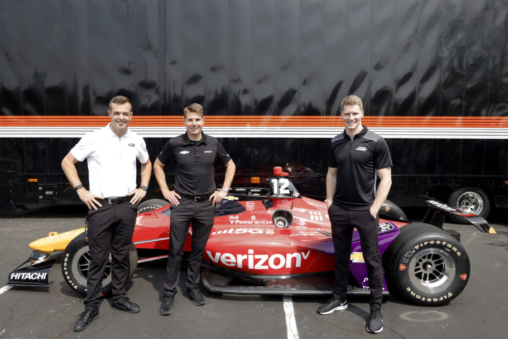 Team Penske INDYCAR Drivers And Riley Children's Foundation Celebrate National Nurses Week And Unveiling Of New Verizon Ultra Car