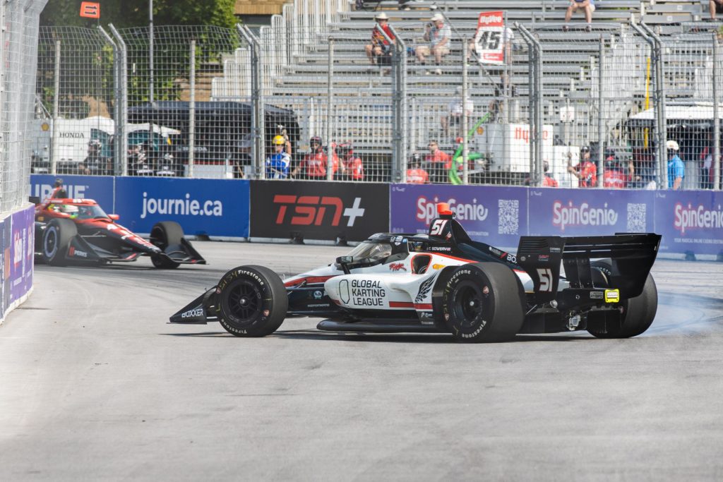 Honda Indy racing comes to the streets of Toronto.