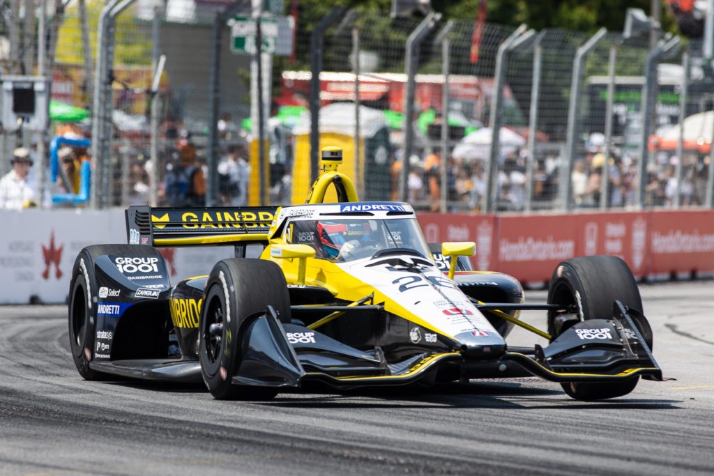 Honda Indy racing comes to the streets of Toronto.
