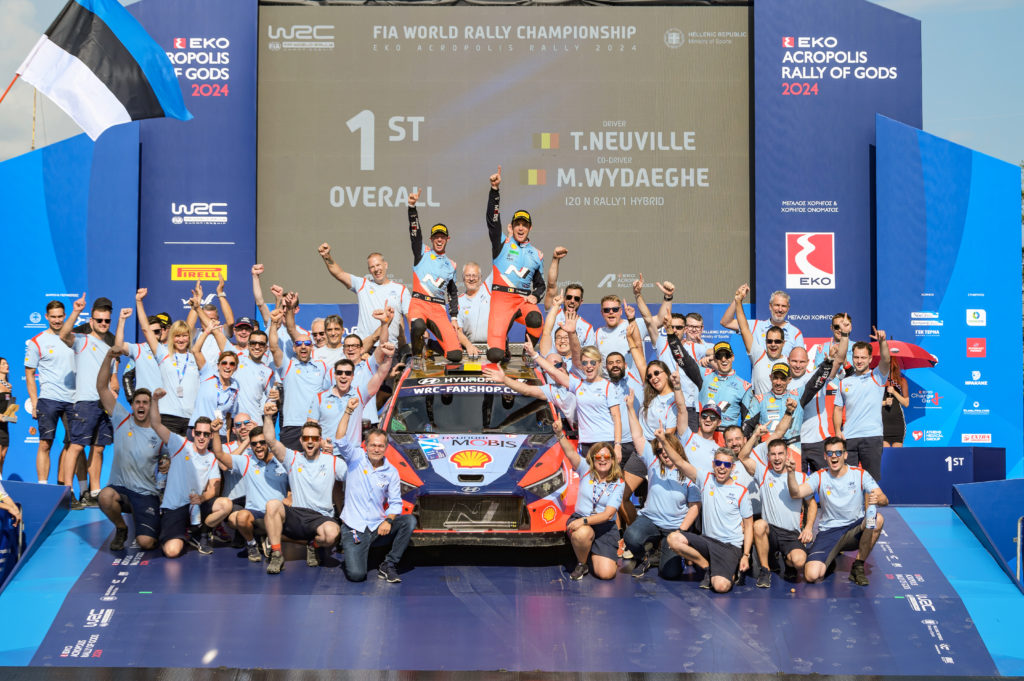 FIA World Rally Championship Wrc Eko Acropolis Rally Greece 2024