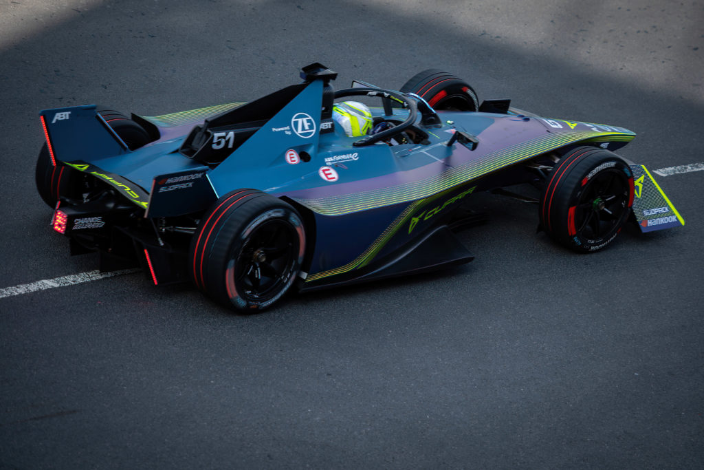 ABT Cupra driver Lucas Di Grassi races during the Hankook
